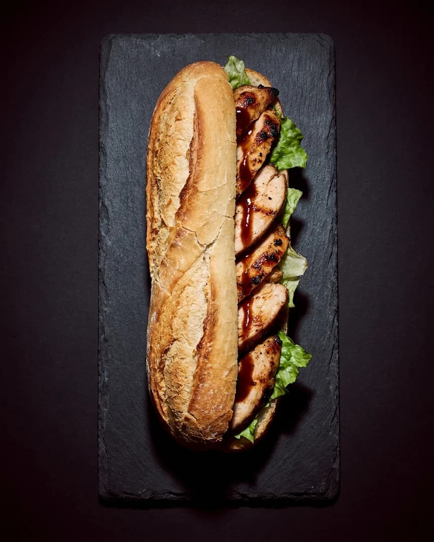Bocadillo de pollo