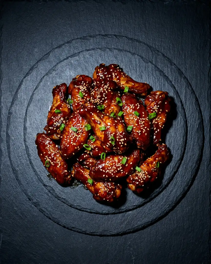 Alitas de pollo BBQ