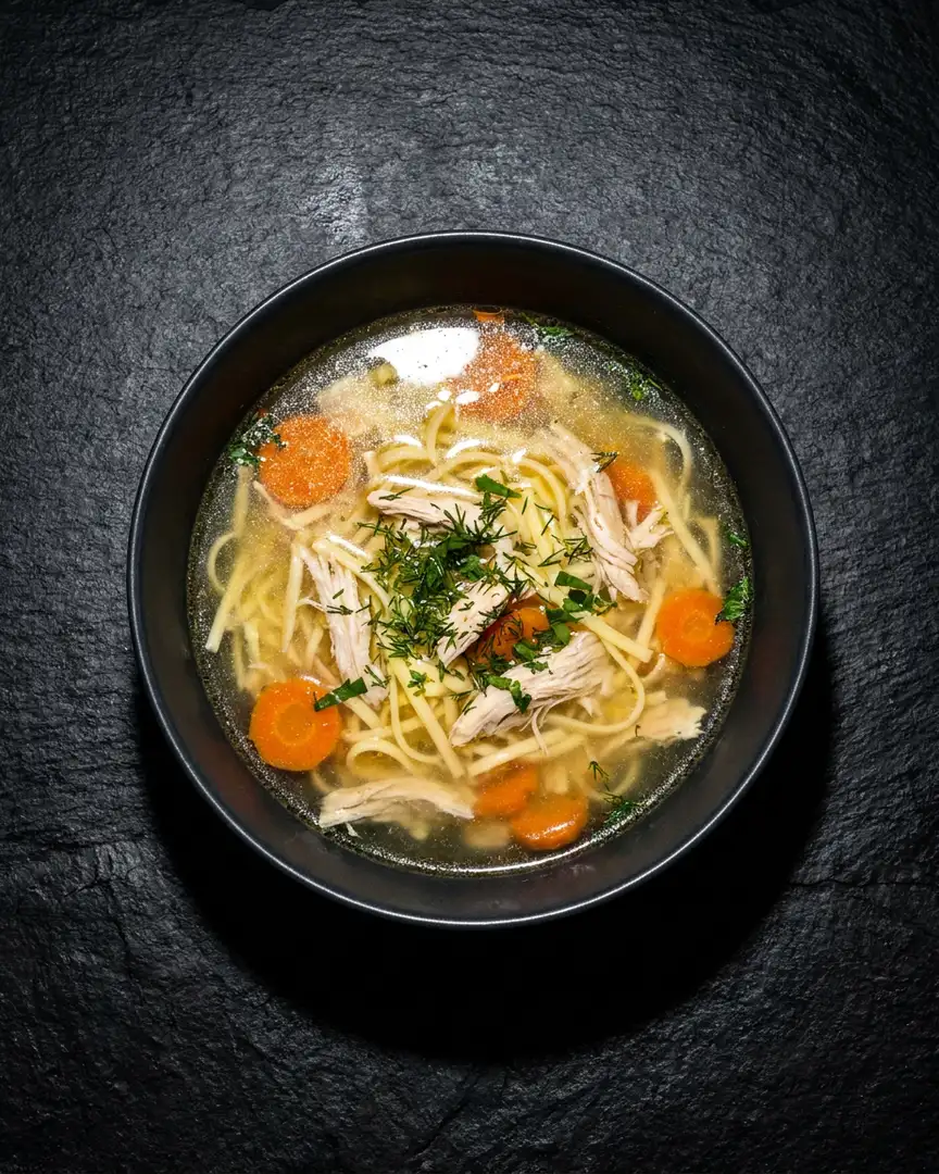 Sopa de pollo
